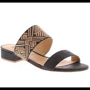 NIB-Sbicca Black Kimiko Sandal